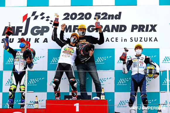 村瀬健琉、最終シケインで逆転優勝を遂げ、タイトルも決定！