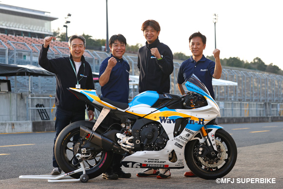 新チームを立ち上げJSB1000クラスに参戦！