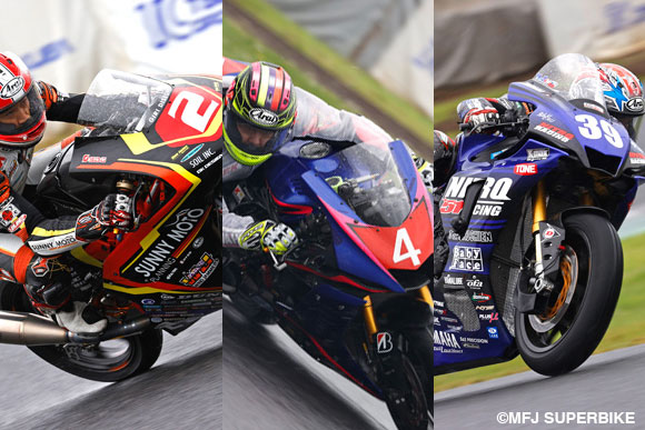 公式予選後各クラスポールポジションインタビュー