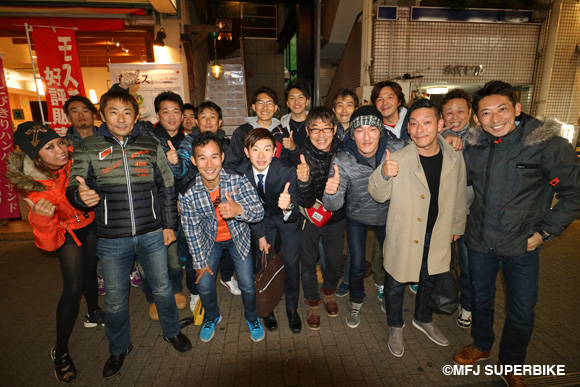 3クラス3名のライダーが参戦！