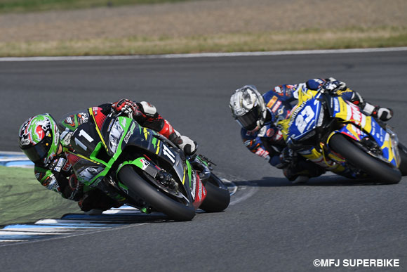 JSB1000クラスもてぎ大会レース2