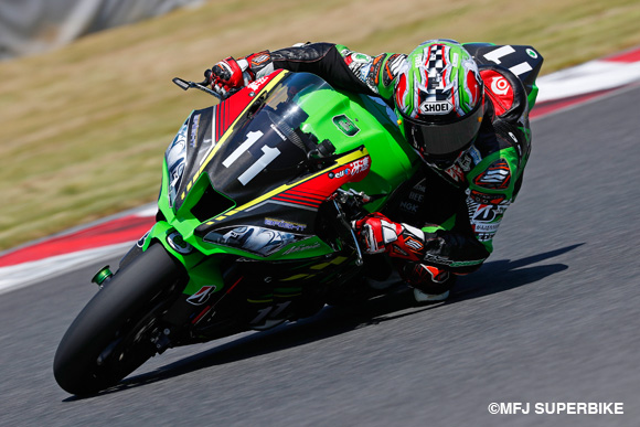 渡辺一馬がトップ！ 中須賀が僅差で2番手!!