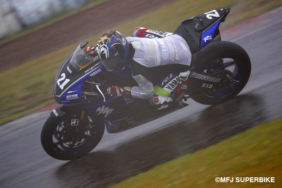 レインコンディションでも中須賀がトップ！