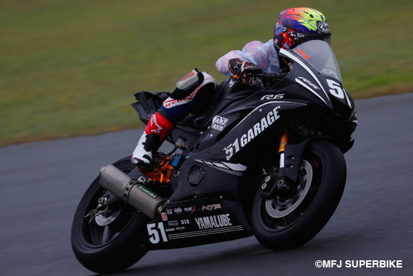 ST600岡本、J-GP2岩﨑、J-GP3小室がトップタイム！