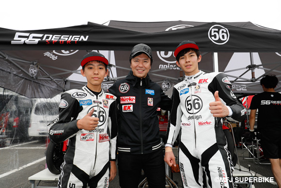 中野真矢率いる56RACINGが全日本デビュー