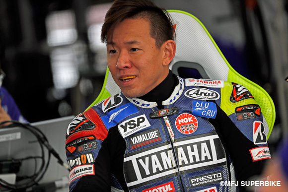 ドライでもウエットでも中須賀が最速