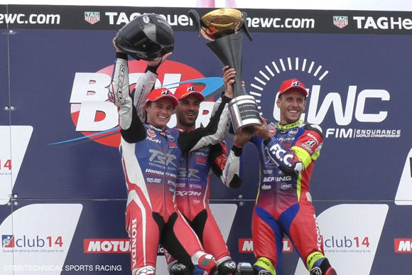 F.C.C. TSR Honda France EWC開幕戦を劇的に制する！