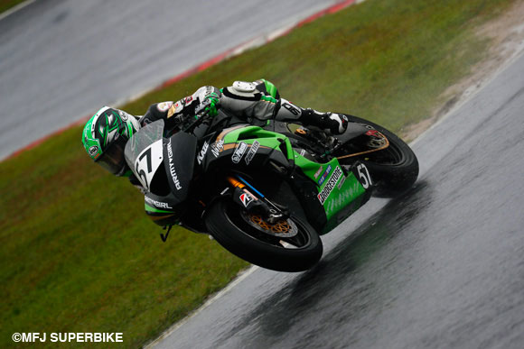 奥田教介が2度目のポールポジションを獲得！