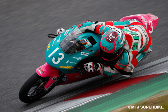 長谷川聖が今季初ポールポジション！