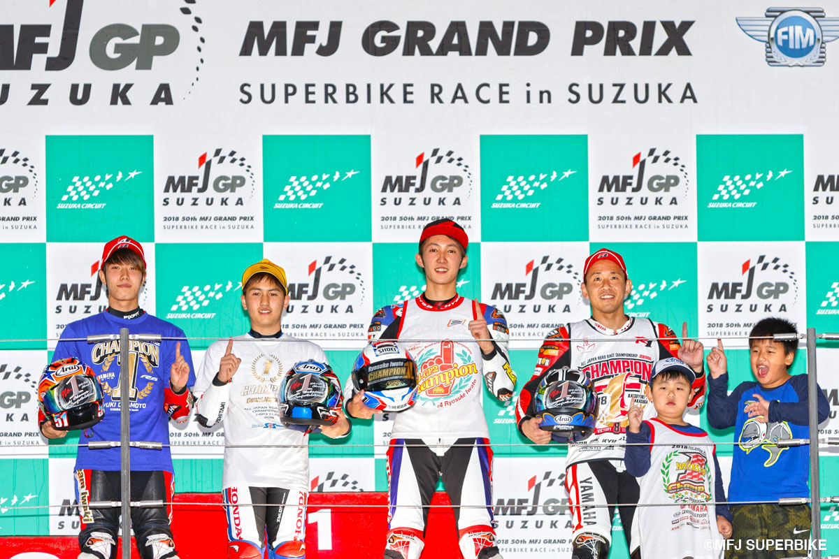 2018年 全日本全クラスでチャンピオンが決定！