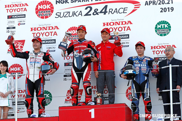 高橋巧が独走で優勝！ 中須賀はまさかの転倒!!