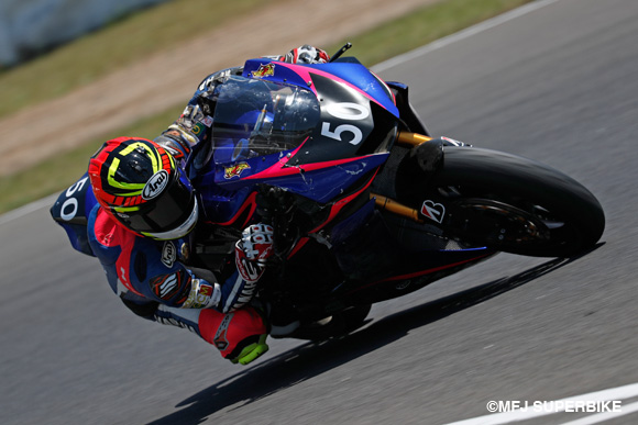 長尾健吾がニューレコードでポールポジション獲得 !