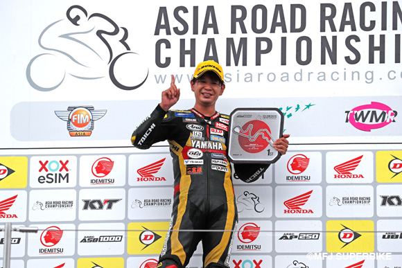 中冨伸一がASB1000初優勝を達成！