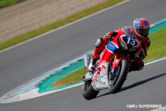 手負い高橋巧がポールポジション！