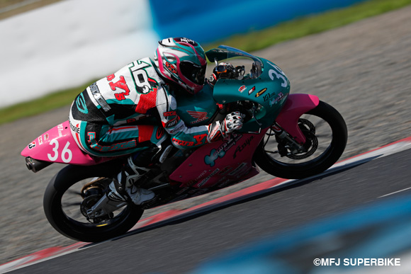 長谷川聖、岡山国際で初、今季3度目のポールポジション！