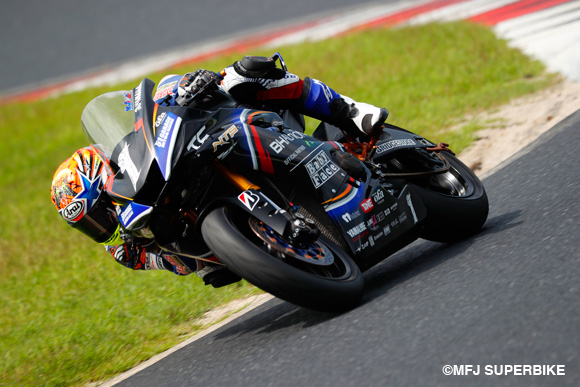 岡本裕生がポールポジション !