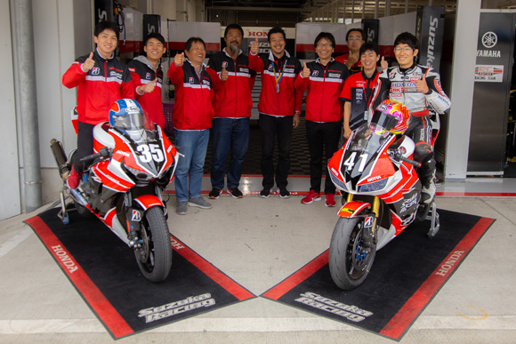 JSB1000亀井、ST600田所のゴールデンコンビで臨む鈴レー